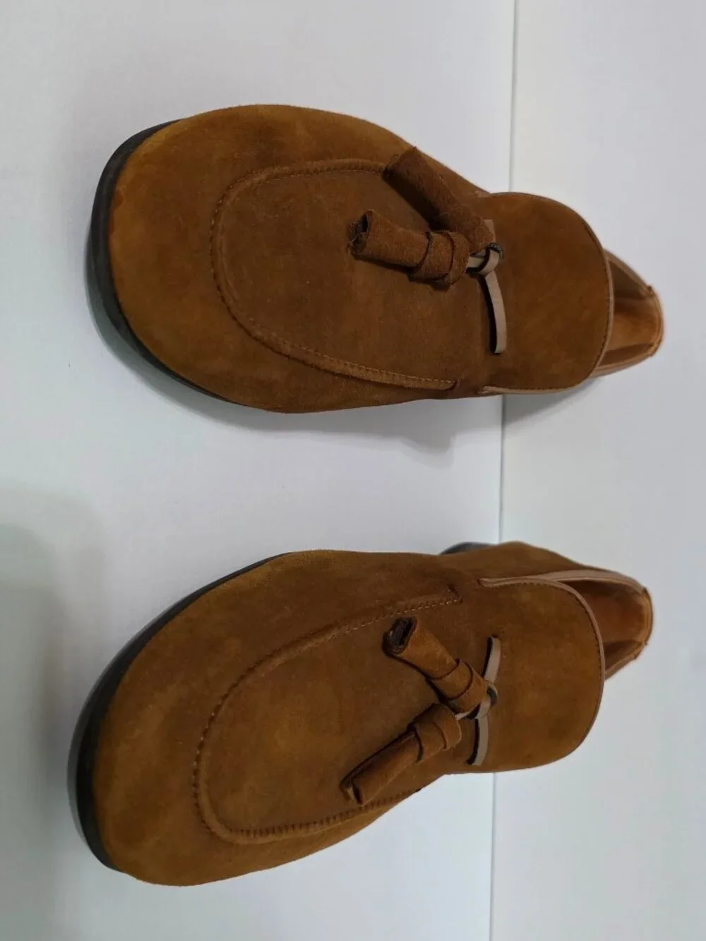 Zara tan suede